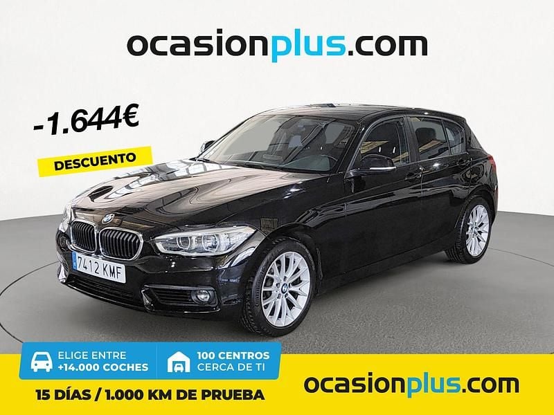 Negro Usado 2018 BMW 118 Utilitario | 18.090 € (Precio justo) - Imagen 1/4