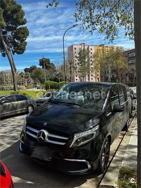 Usado Mercedes V220 Avantgarde 163 CV (119 kW) 2021 Negro Monovolumen