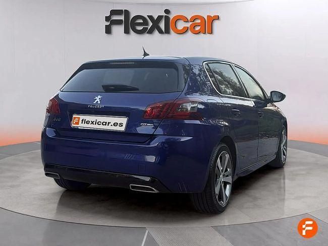 Usado Peugeot 308 GT-line 130 CV (95 kW) 2020 Azul Berlina