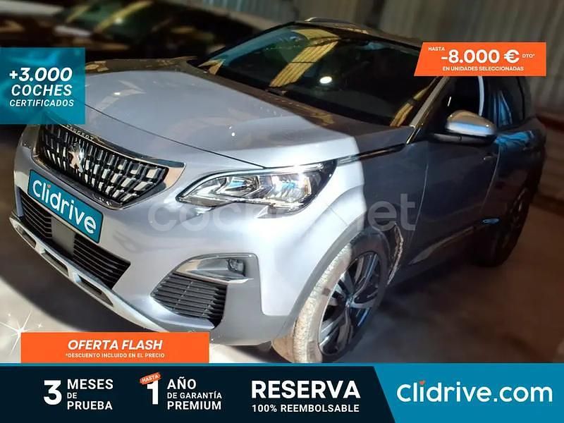 Gris / plata Usado 2020 Peugeot 3008 Allure SUV | 14.890 € (Super precio) - Imagen 1/3