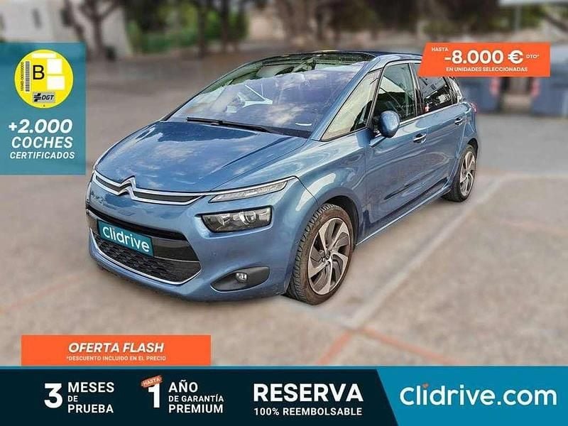 Azul Usado 2014 Citroën C4 Exclusive Utilitario | 5690 € (Buen precio) - Imagen 1/3