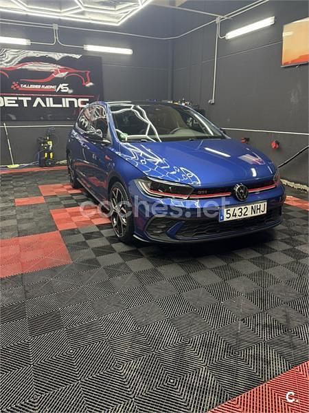 Azul Usado 2022 VW Polo GTI Berlina | 25.249 € (Precio justo) - Imagen 1/4