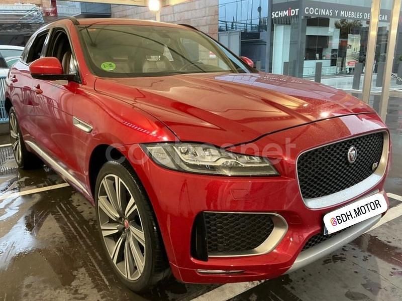Granate Usado 2016 Jaguar F-Pace S SUV | 23.990 € - Imagen 1/4