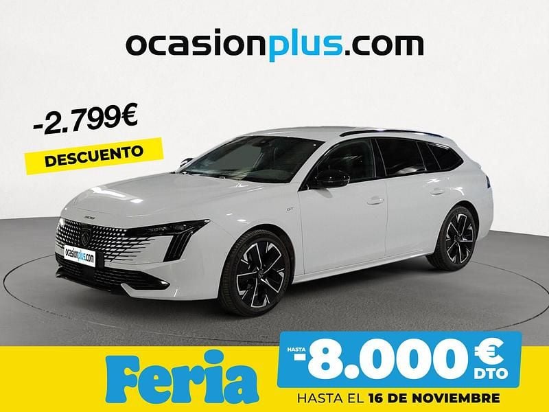 Blanco Usado 2024 Peugeot 508 GT Familiar | 25.650 € (Precio justo) - Imagen 1/4