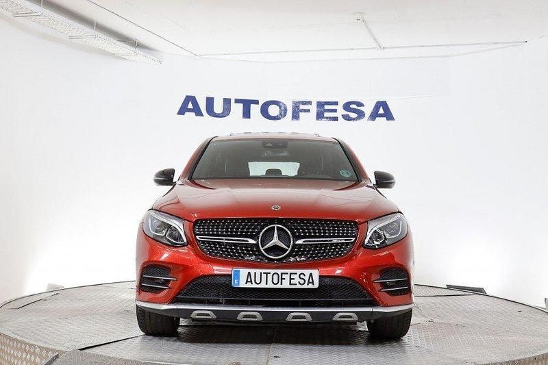 Usado Mercedes GLC43 AMG AMG 367 CV (269 kW) 2019 Rojo Coupe