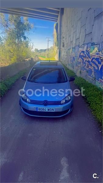 Usado VW Golf VI Sport 105 CV (77 kW) 2009 Gris / plata Utilitario