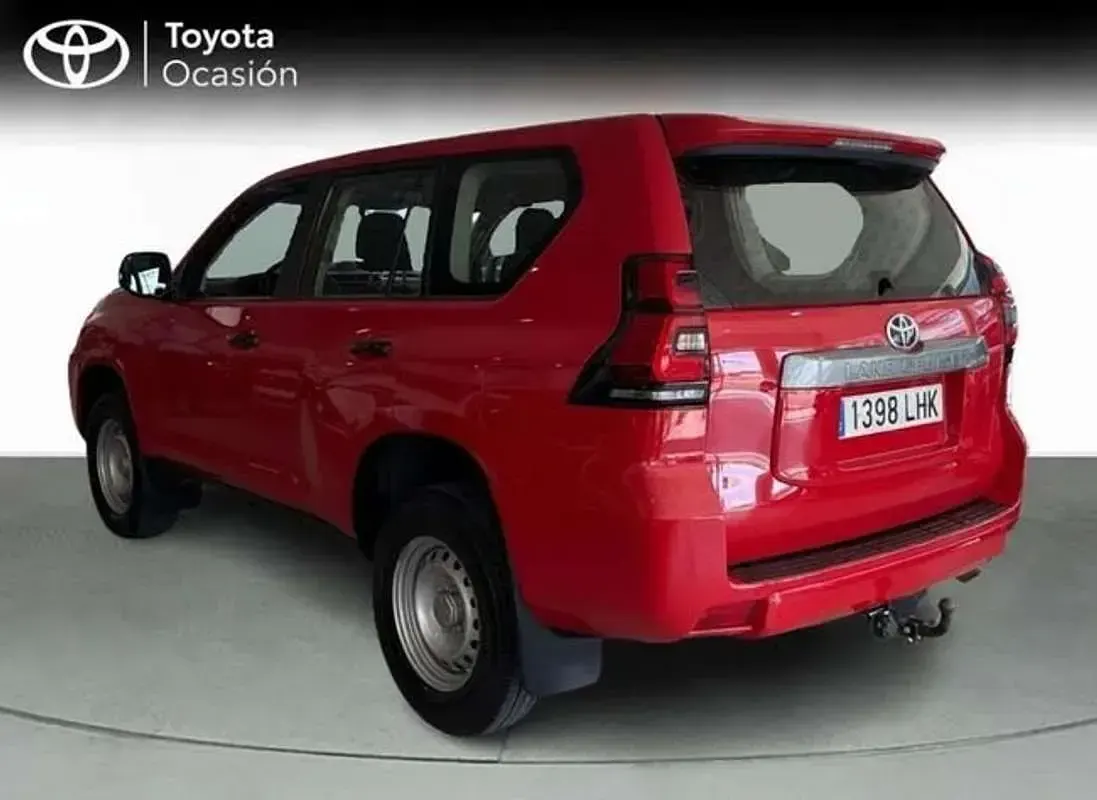 Usado Toyota Land Cruiser 177 CV (130 kW) 2020 Rojo SUV