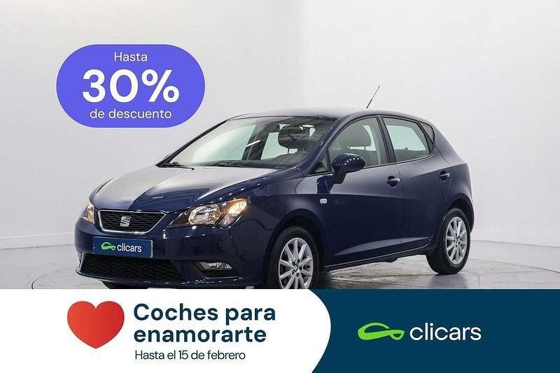 Usado Seat Ibiza Style 90 CV (66 kW) 2017 Azul Utilitario