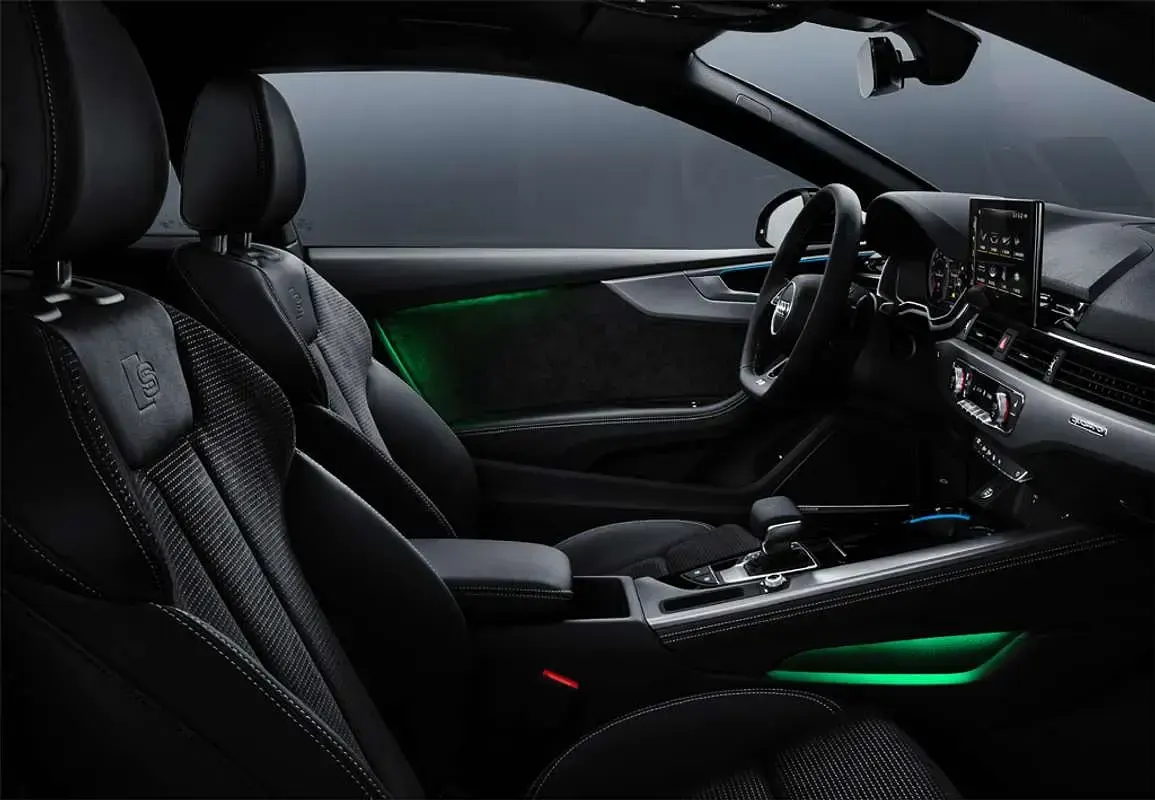 Usado Audi A5 S-Line 163 CV (119 kW) 2021 Negro Coupe
