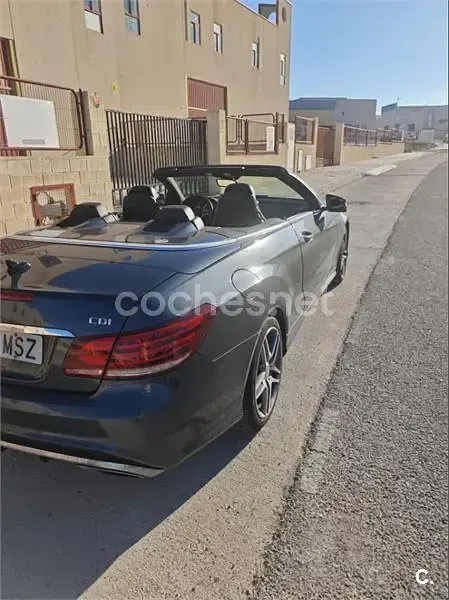 Usado Mercedes E250 204 CV (150 kW) 2014 Negro Descapotable