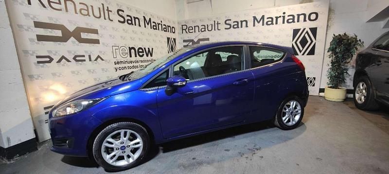 Azul Usado 2016 Ford Fiesta Utilitario | 6900 € (Precio justo) - Imagen 1/4