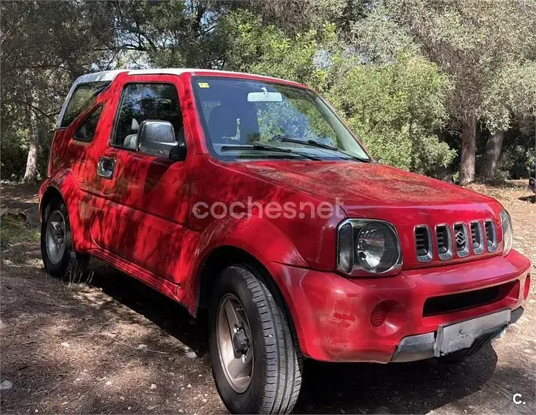 Usado Suzuki Jimny 80 CV (58 kW) 2004 Rojo SUV