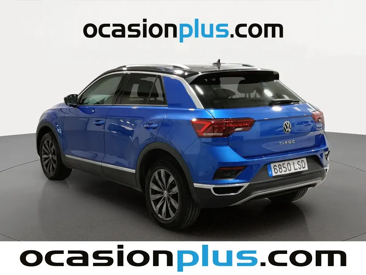Käytetty VW T-Roc Sportline 150 HP (110 kW) 2021 Sininen Katumaasturi