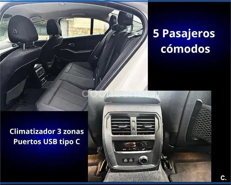 Usado BMW 318 Comfort Edition 150 CV (110 kW) 2019 Blanco Berlina