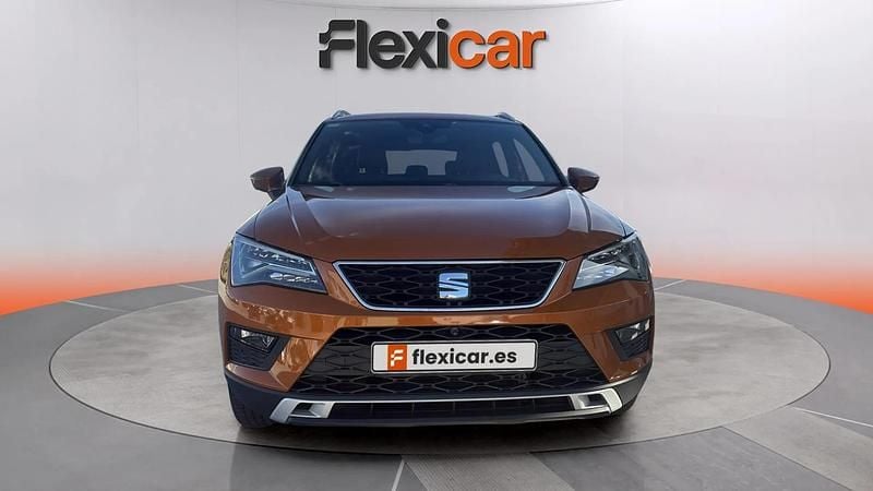 Usado Seat Ateca Style 150 CV (110 kW) 2018 Naranja SUV