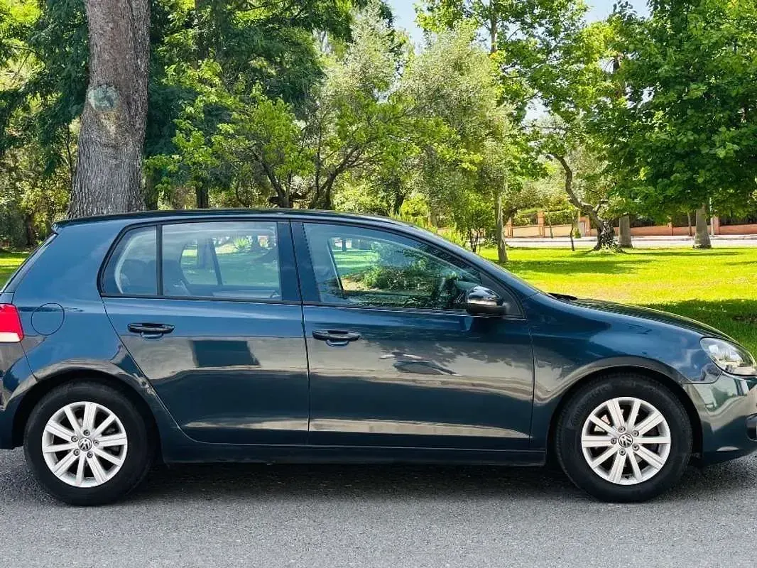 Usado VW Golf VI Advance 110 CV (80 kW) 2010 Azul Utilitario