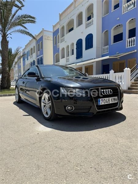 Negro Usado 2008 Audi A5 S-Line Coupe | 7800 € (Precio justo) - Imagen 1/4