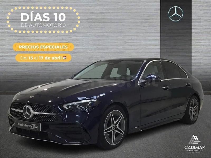Usado Mercedes C220 200 CV (147 kW) 2022 Azul Berlina