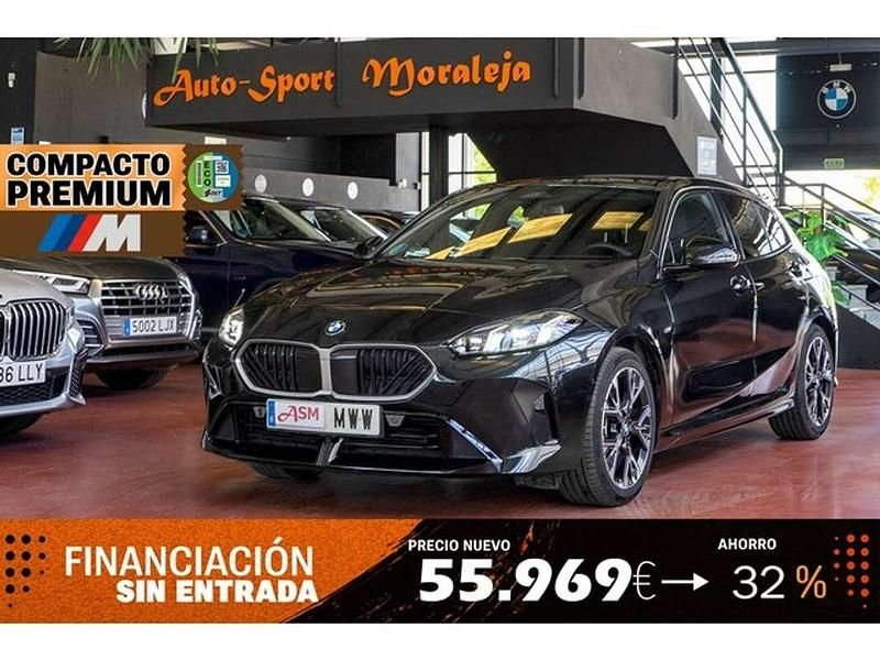 Negro Usado 2024 BMW 120 Sport Line Utilitario | 34.900 € (Caro) - Imagen 1/4