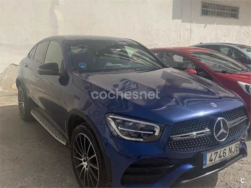 Usado Mercedes GLC300e 306 CV (225 kW) 2021 Azul SUV