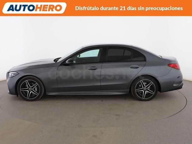 Usado Mercedes C200 AMG line 204 CV (150 kW) 2022 Gris Berlina