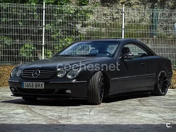 Usado Mercedes CL500 306 CV (225 kW) 2000 Azul Coupe