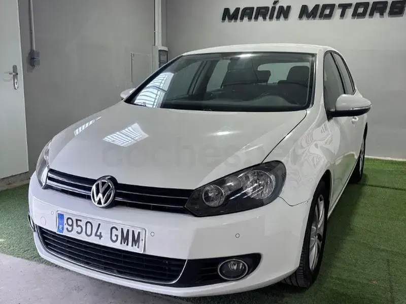 Usado VW Golf VI GT 122 CV (89 kW) 2009 Blanco Berlina