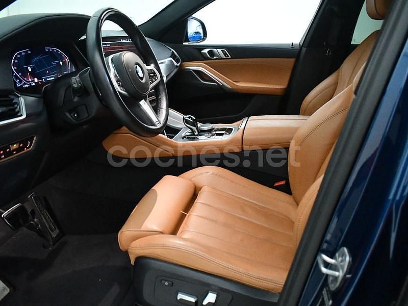 Usado BMW X6 286 CV (210 kW) 2021 Azul SUV