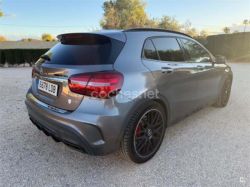 Usado Mercedes GLA45 AMG 381 CV (280 kW) 2017 Gris / plata SUV