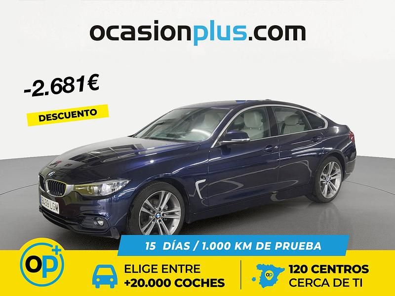 Azul Usado 2020 BMW 420 Coupe | 29.500 € (Precio justo) - Imagen 1/4