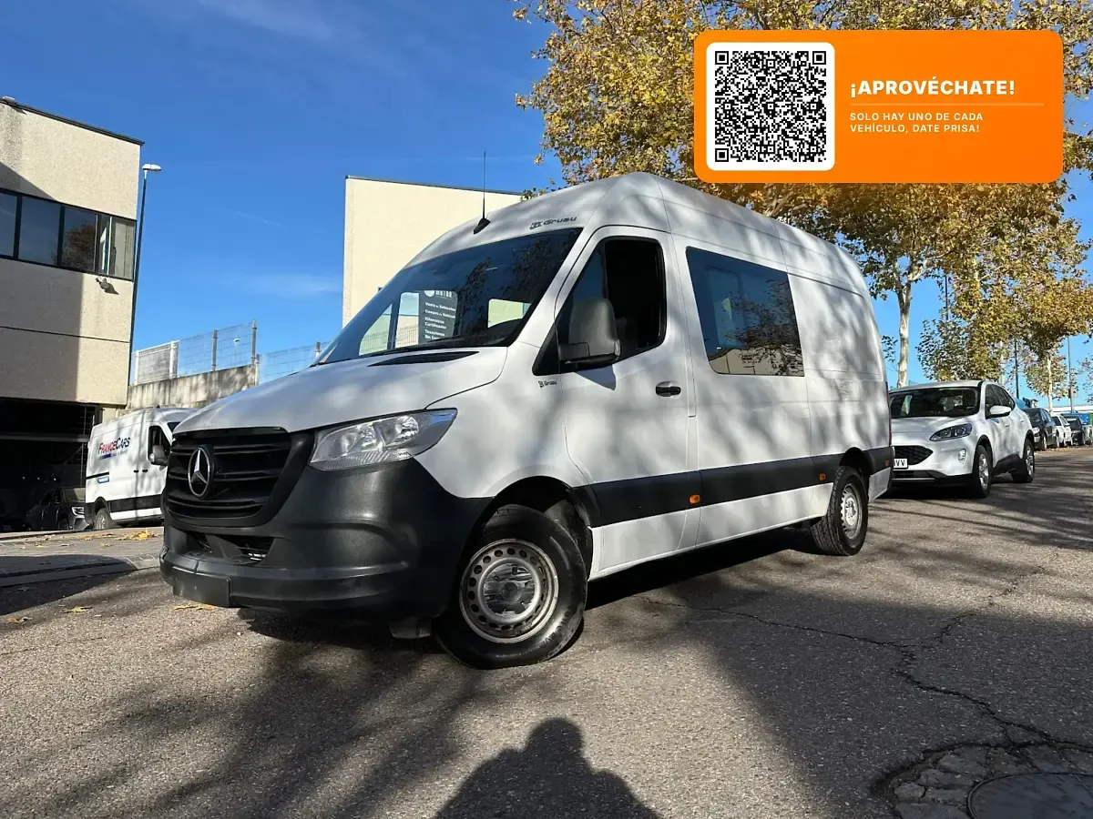Usado Mercedes Sprinter 143 CV (105 kW) 2021 Blanco Van