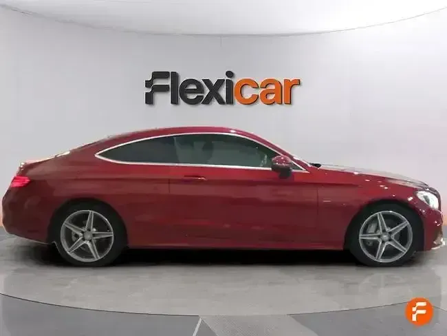 Usado Mercedes C220 170 CV (125 kW) 2016 Rojo Coupe