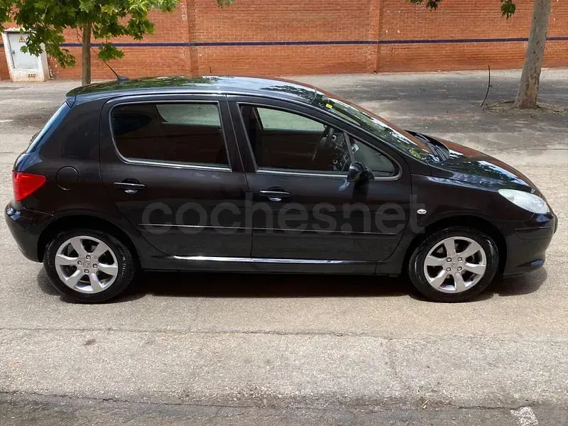 Usado Peugeot 307 110 CV (80 kW) 2006 Negro Berlina