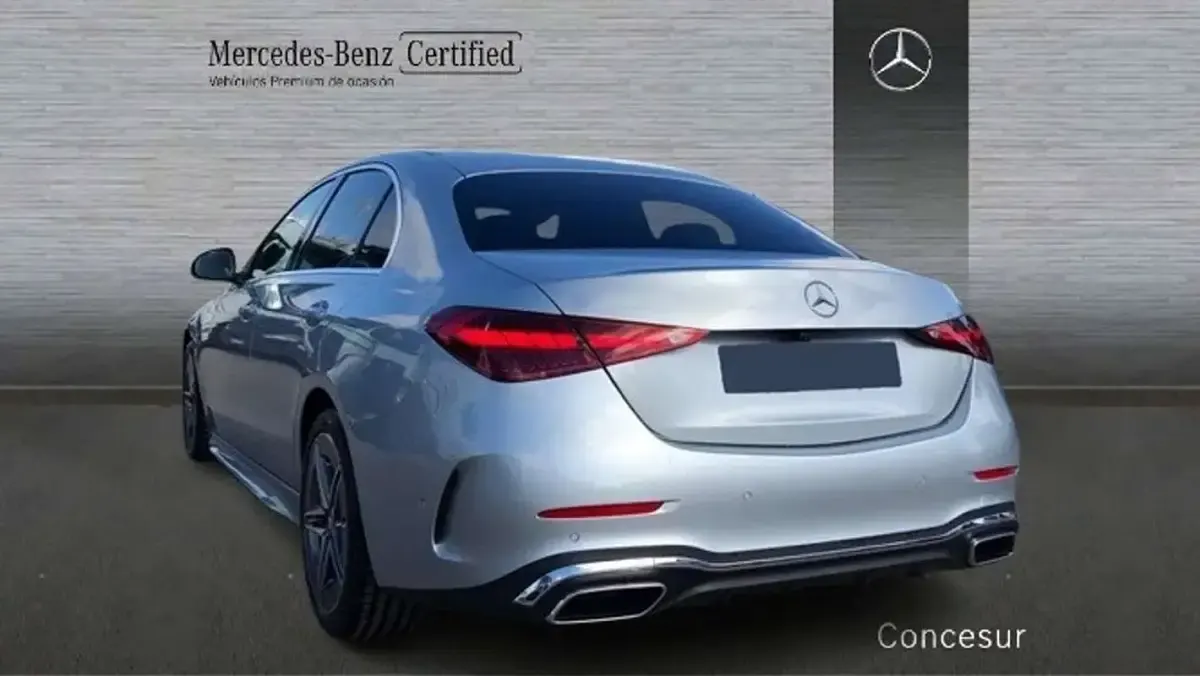 Usado Mercedes C200 204 CV (150 kW) 2023 Plateado Berlina