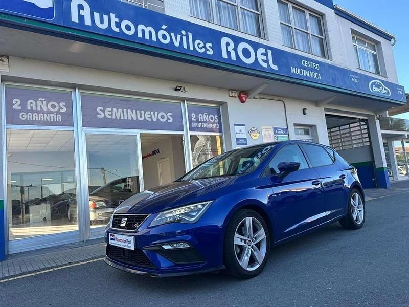 Azul Usado 2019 Seat Leon Berlina | 14.900 € (Precio justo) - Imagen 1/4