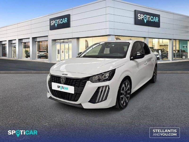 Blanco Usado 2024 Peugeot 208 Active Utilitario | 15.970 € (Precio justo) - Imagen 1/4