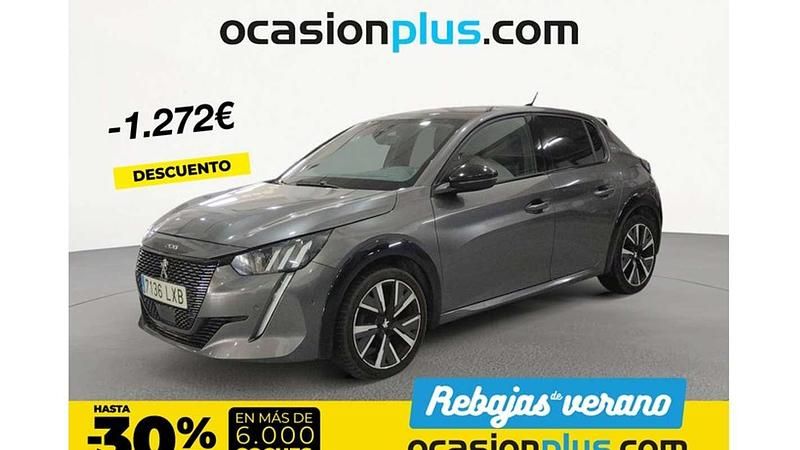 Plateado Usado 2022 Peugeot 208 GTi Utilitario | 11.819 € (Buen precio) - Imagen 1/4