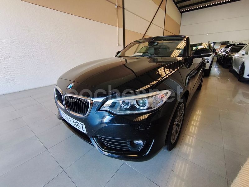 Usado BMW 218 136 CV (100 kW) 2016 Negro Descapotable