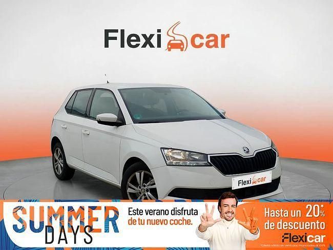 Blanco Usado 2020 Skoda Fabia Ambition Berlina | 12.990 € (Precio justo) - Imagen 1/4
