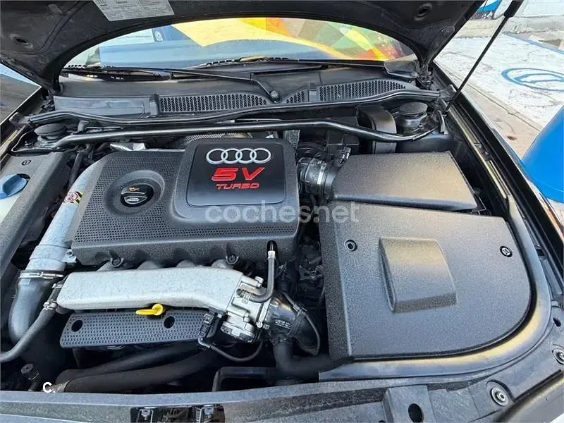 Usado Audi S3 225 CV (165 kW) 2003 Negro Utilitario