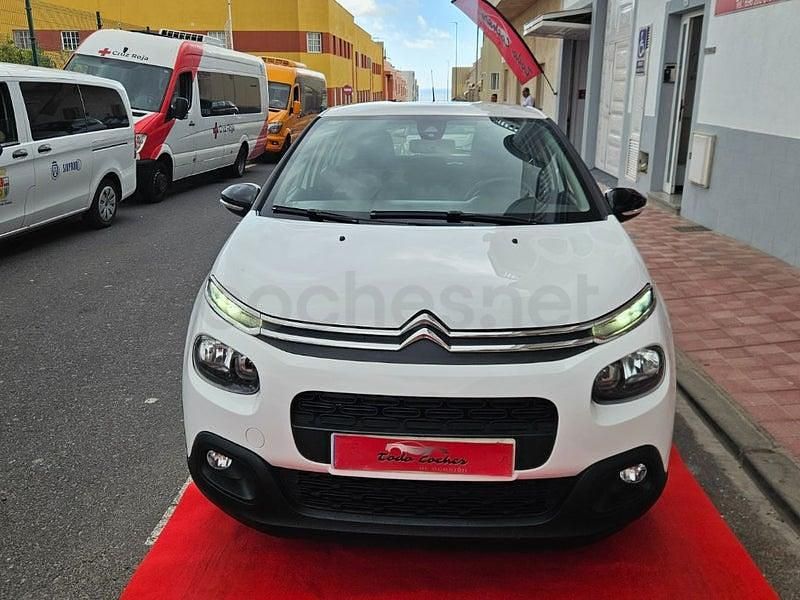 Usado Citroën C3 Feel 82 CV (60 kW) 2019 Blanco Utilitario