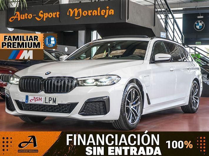 Blanco Usado 2021 BMW 530e Sport Line Familiar | 32.900 € (Precio justo) - Imagen 1/4