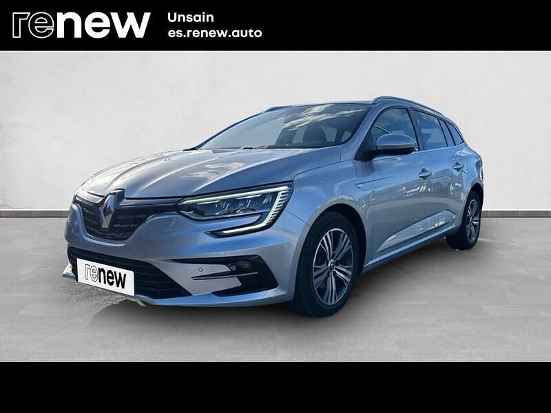 Usado Renault Mégane GrandTour Zen 140 CV (102 kW) 2021 Gris Familiar