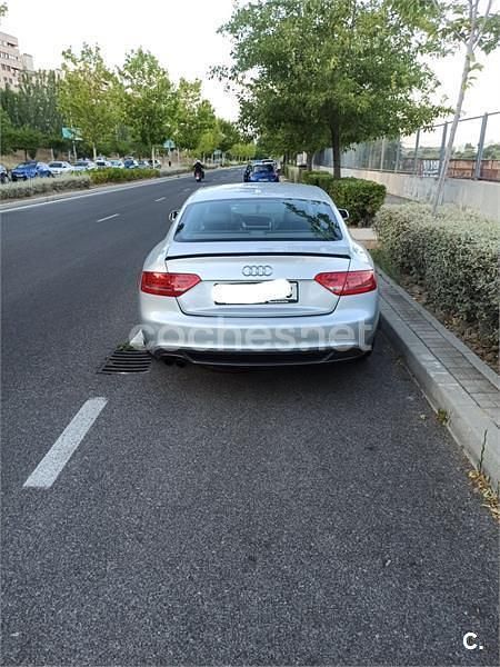 Usado Audi A5 S-Line 160 CV (117 kW) 2010 Gris / plata Coupe