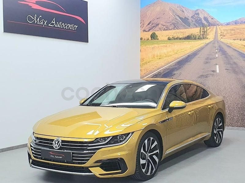 Usado VW Arteon R-line 272 CV (200 kW) 2019 Amarillo Utilitario