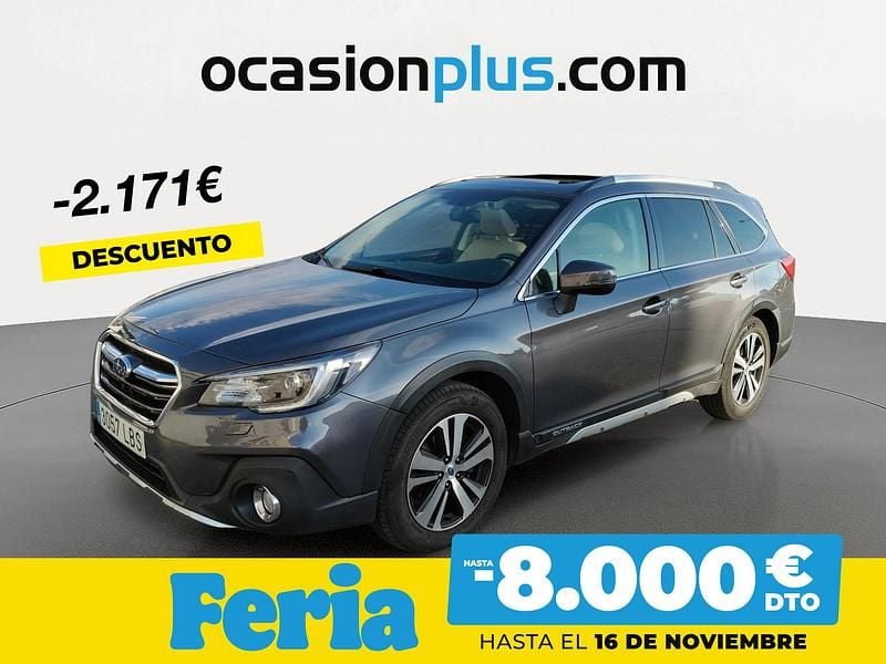 Gris Usado 2019 Subaru Outback Familiar | 23.890 € (Precio justo) - Imagen 1/4