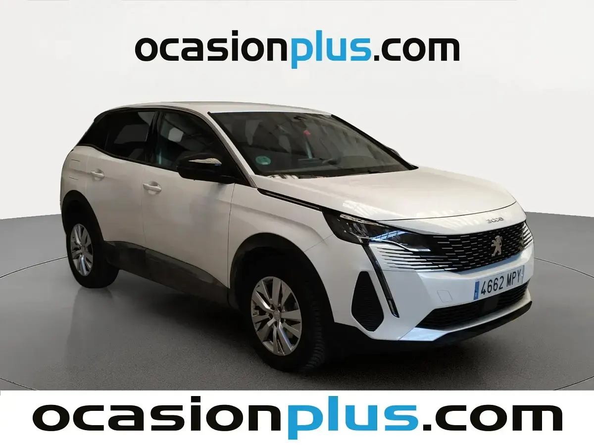 Usado Peugeot 3008 Active 130 CV (95 kW) 2024 Blanco SUV