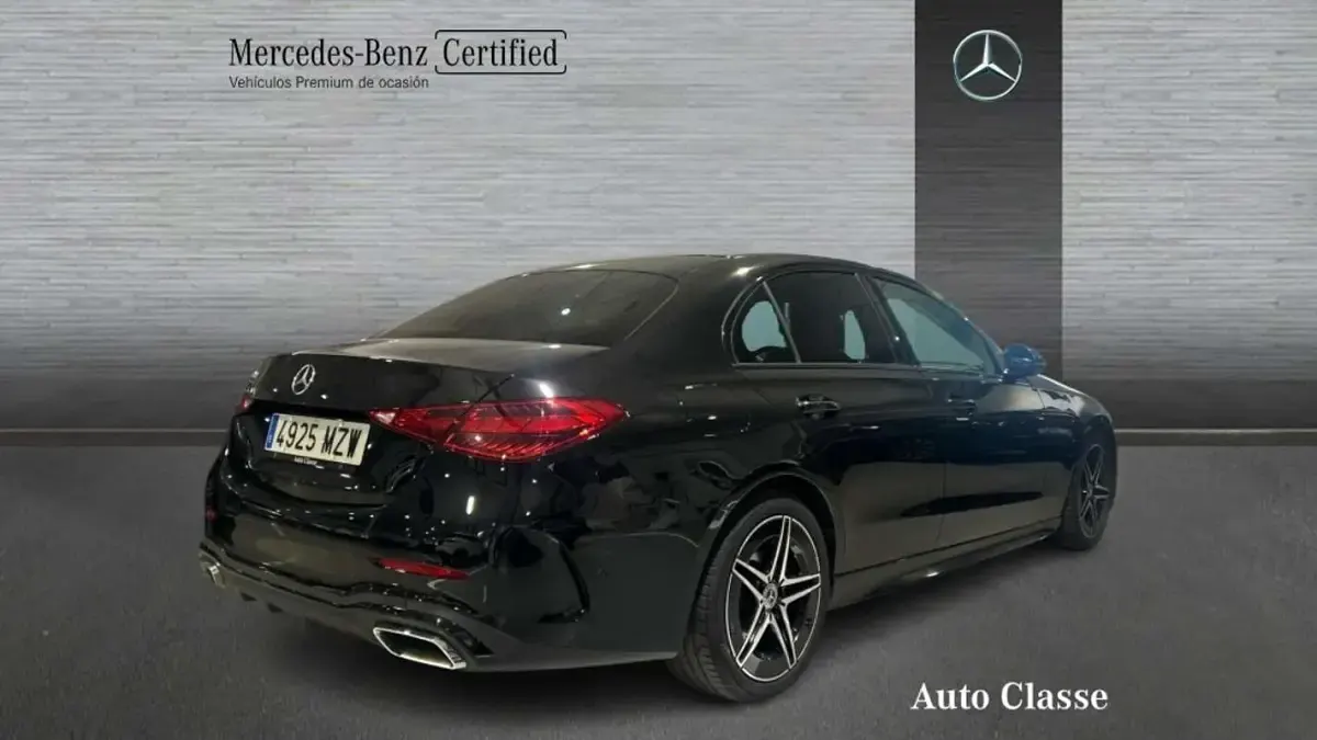 Usado Mercedes C200 163 CV (119 kW) 2025 Negro Berlina