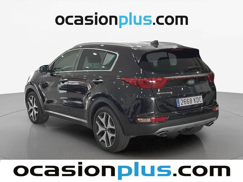 Usado Kia Sportage GT-Line 136 CV (100 kW) 2017 Negro SUV