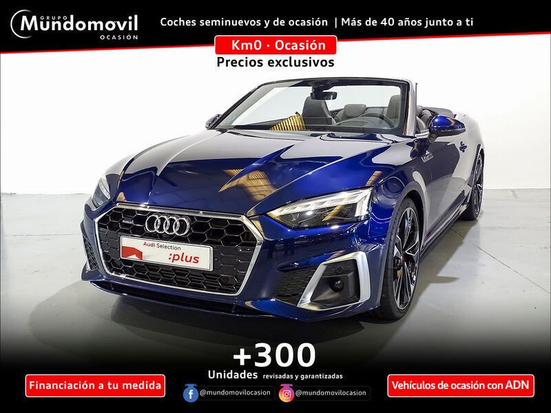 Azul Usado 2020 Audi A5 S-Line Coupe | 63.000 € - Imagen 1/4